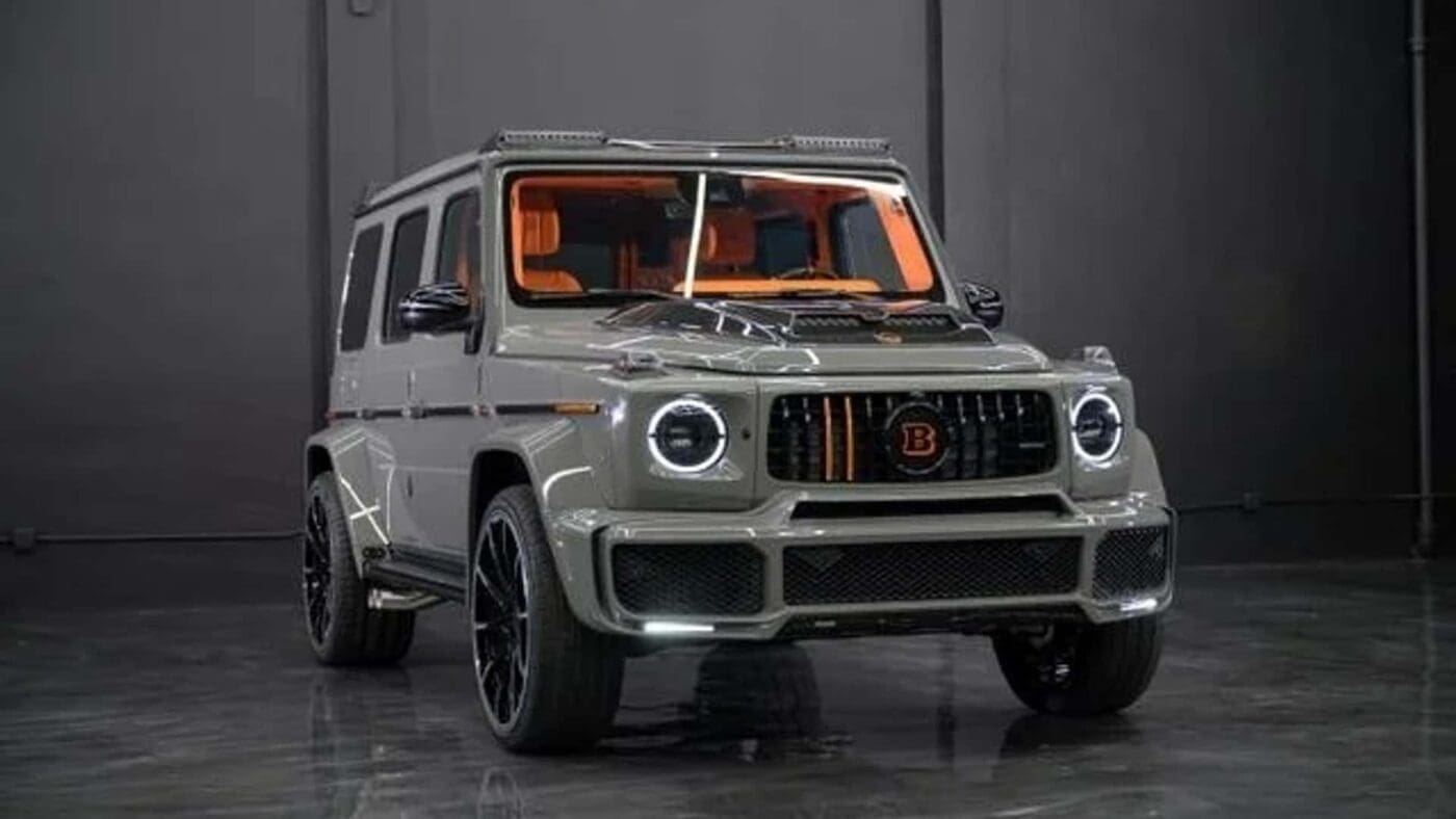 BRABUS G-Wagon With Orange Interior Listed For Sale
