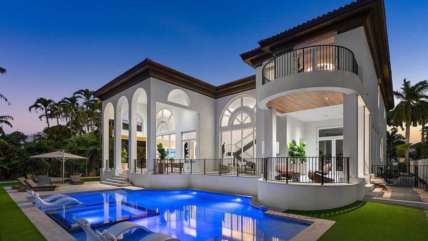 Boca Raton's $19M Mediterranean Estate Is Perfect For Exotic Cars