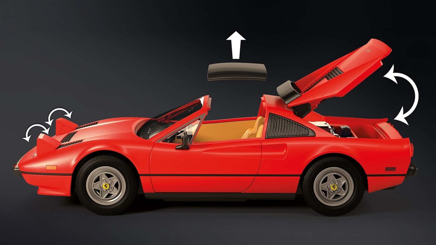 Experience 80s Nostalgia with PLAYMOBIL's Magnum P.I. Ferrari 308