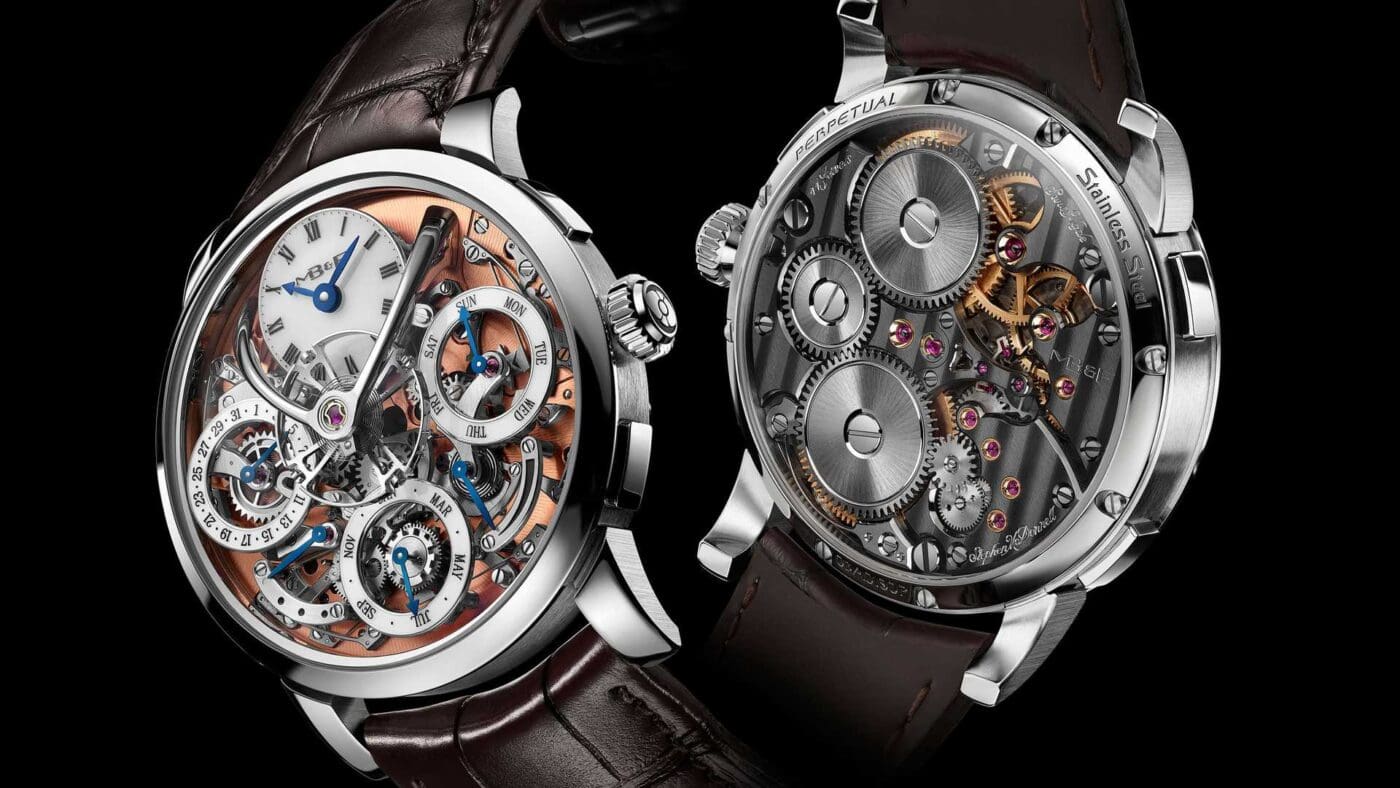 MB&F Unveils Its $180K LM Perpetual Calendar In Steel And Salmon