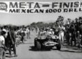 meyers manx victoriously crossing the finish line in 1967 norra archive