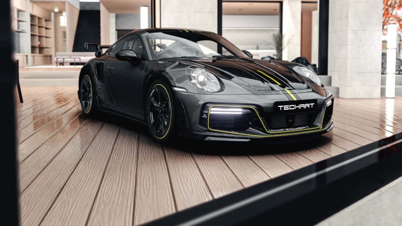 Virtual TECHART Porsche GTstreet R now available for racing