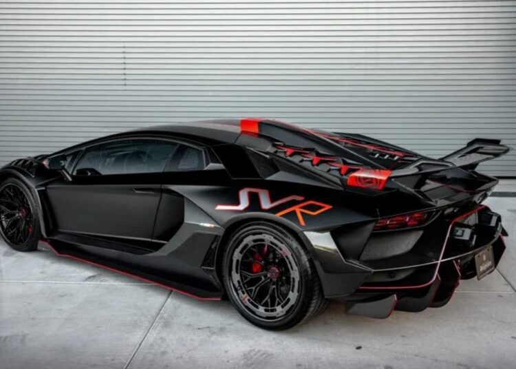 1-of-1 Custom Bespoke Widebody Lamborghini Aventador SV-R For Sale