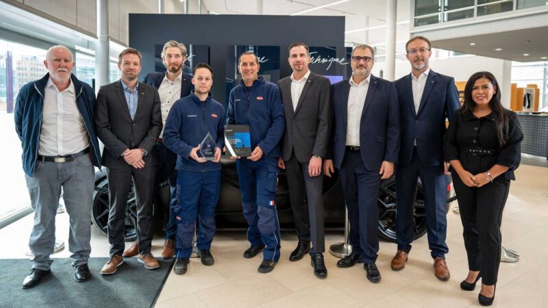 bugatti service partner awards 2022