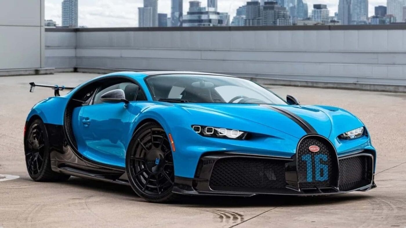2017 Bugatti Chiron - Blue Carbon