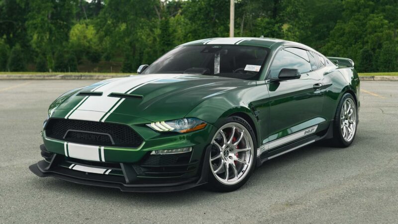 eruption green shelby super snake with 825hp