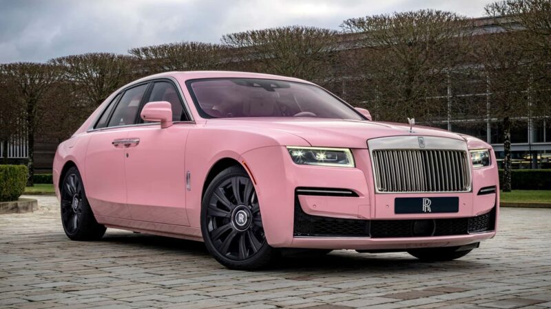 rr ghost champagne rose front angle