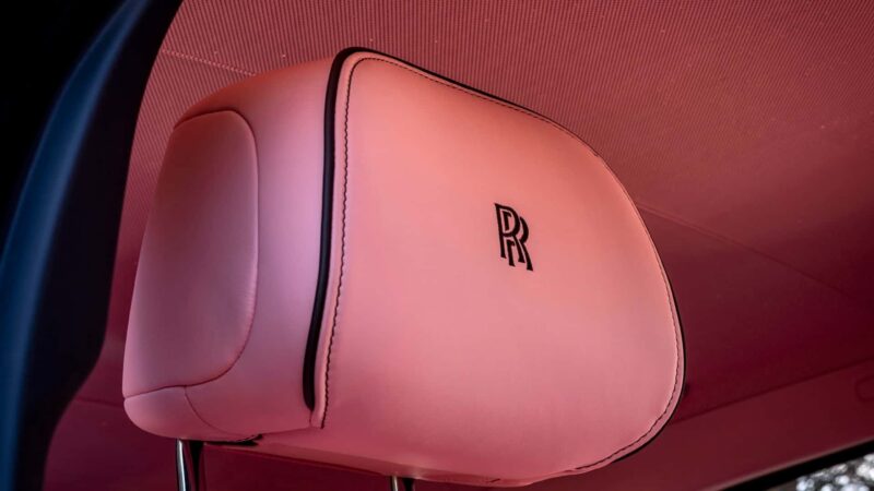 rr ghost champagne rose headrest