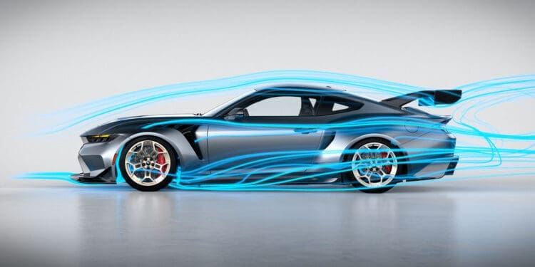 Mustang GTD Drag Reduction System