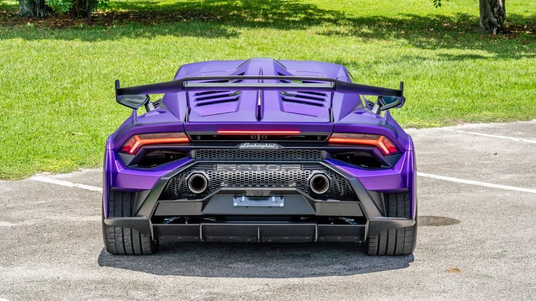 The Sotheby's Motorsport Auction For This Viola Nebula Lamborghini ...