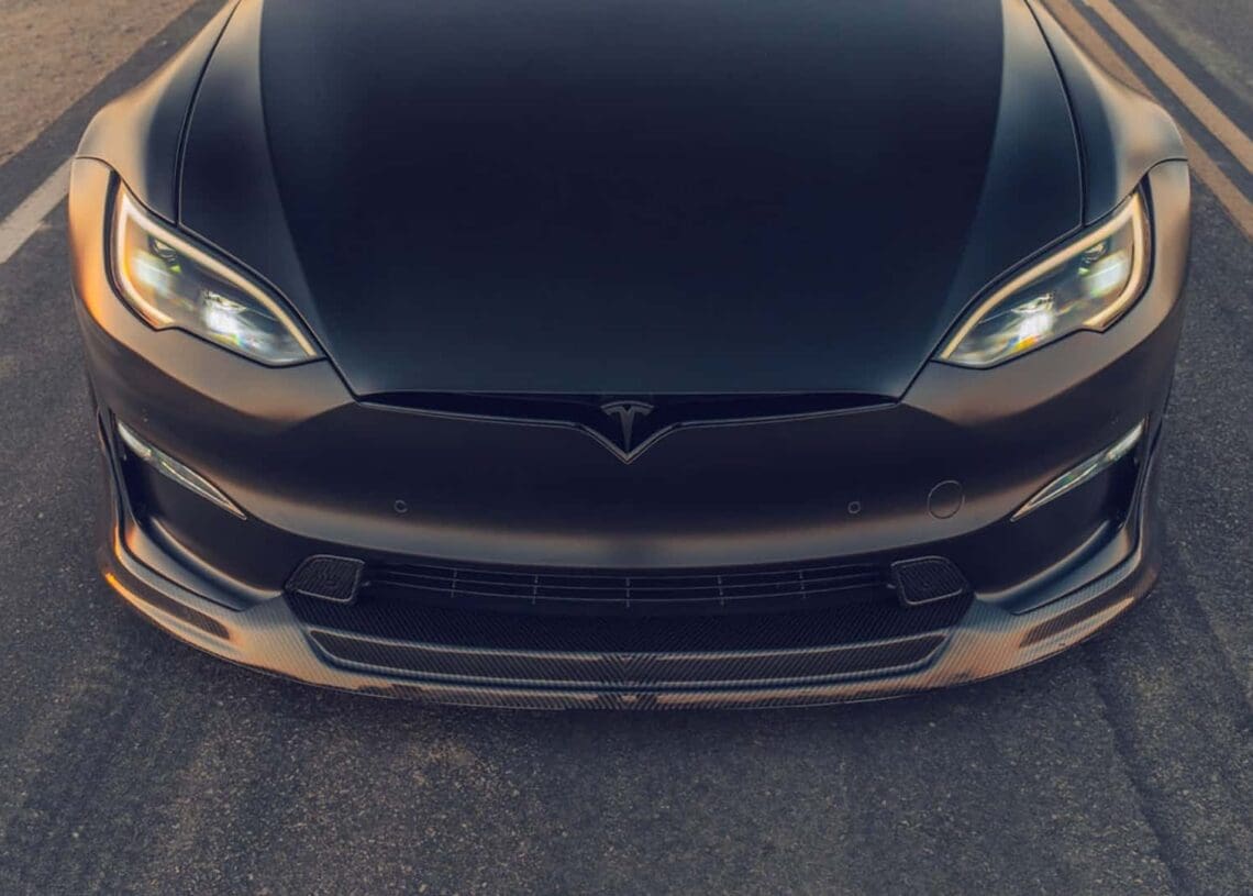 Unplugged Performance Reveals Upgraded Tesla Model S Dark Knight