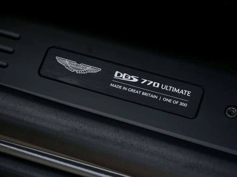 1-of-300 2023 Aston Martin DBS 770 Ultimate Listed For Sale