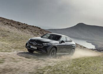2024 Mercedes Benz GLC Coupe (European model shown)