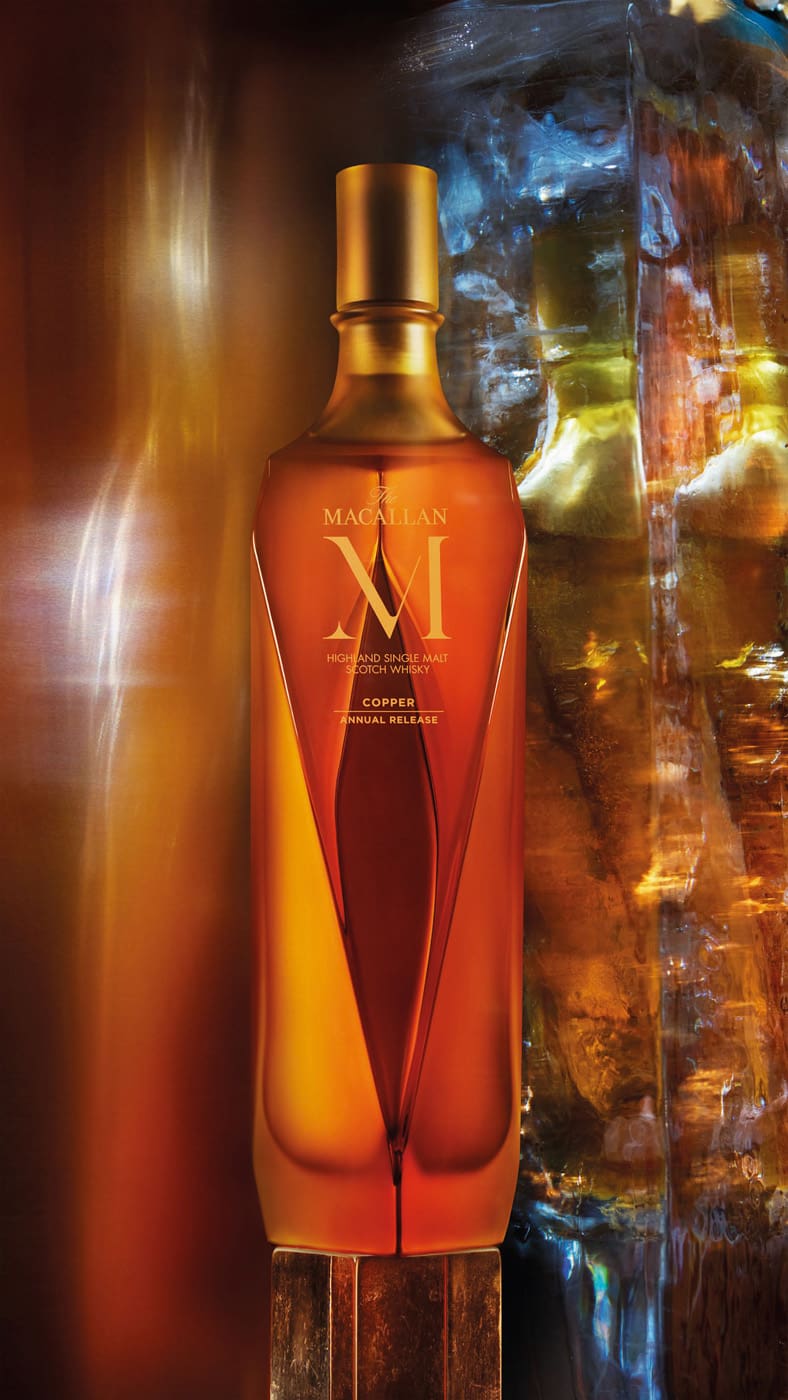 The Macallan M Copper Portrait B Credit Photography by Nick Knight