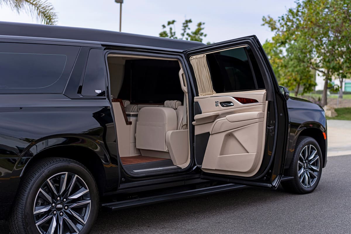 Becker's Full-Size Escalade ESV Mobile Office Sets The Standard For  Executive Transportation