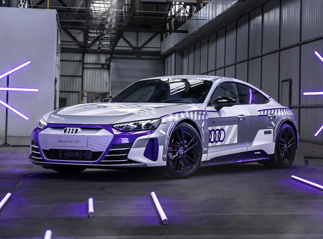 Nouvelle Audi RS e-tron GT ice race edition : ou comment rater la  célébration des 40 ans d'Audi Sport - Carfans