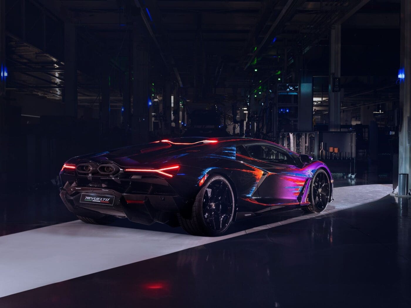 Lamborghini Unveils The Artistic Revuelto 'Opera Unica' at Art Basel ...