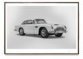 Aston Martin DB5 3.4 Quarter View Art Screen Print Edition (1)