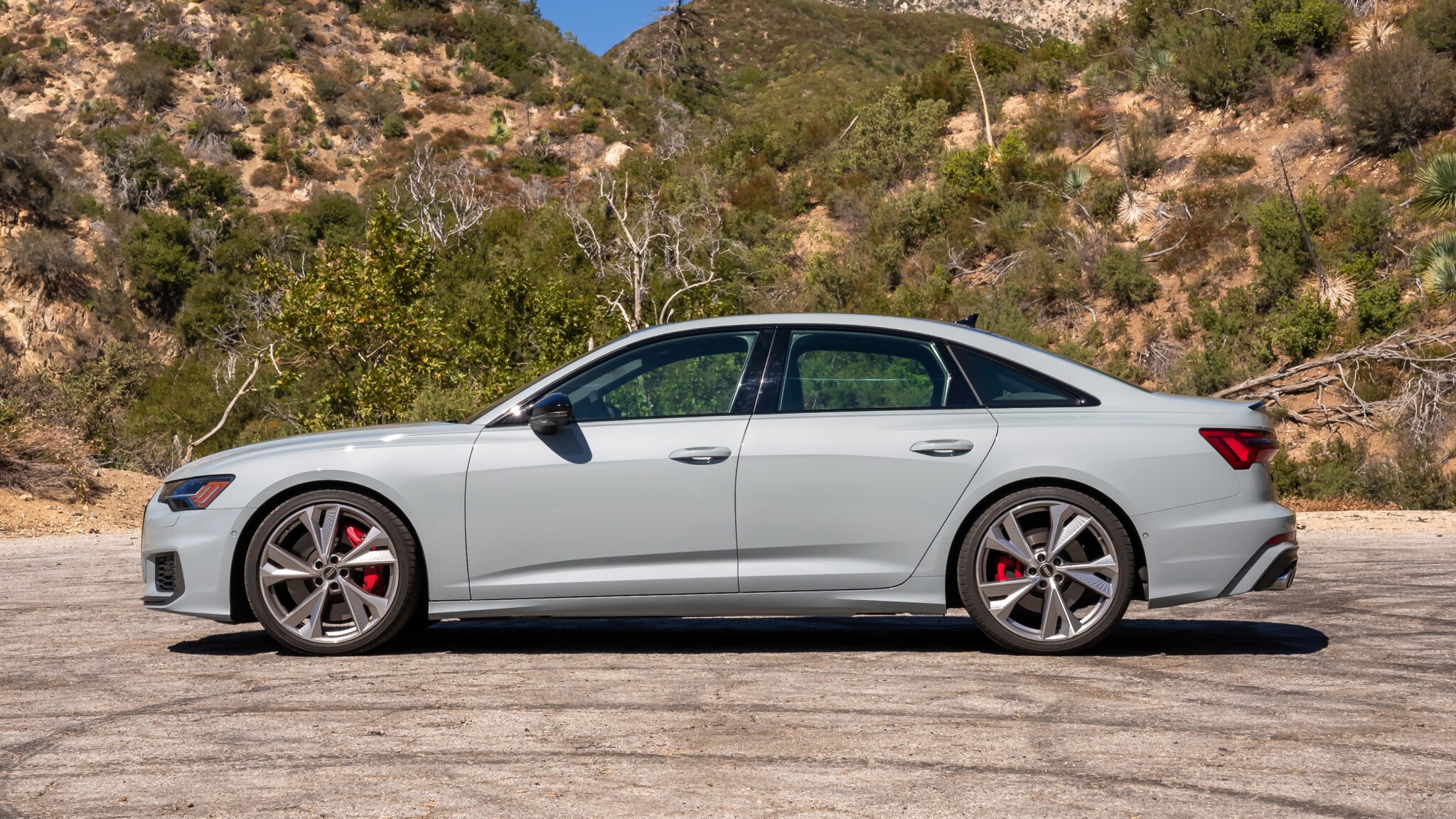 An image of an Audi S6 parked outdoors.