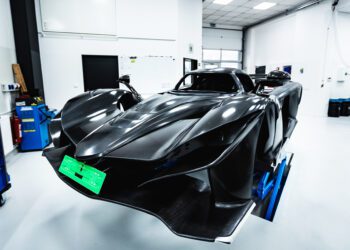 Praga Bohema chassis at assembly facility