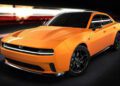 All new four door Dodge Charger Daytona R/T, shown in Peel Out e