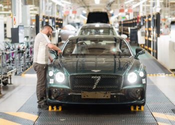 May 2023 Crewe , Cheshire Bentley Motors