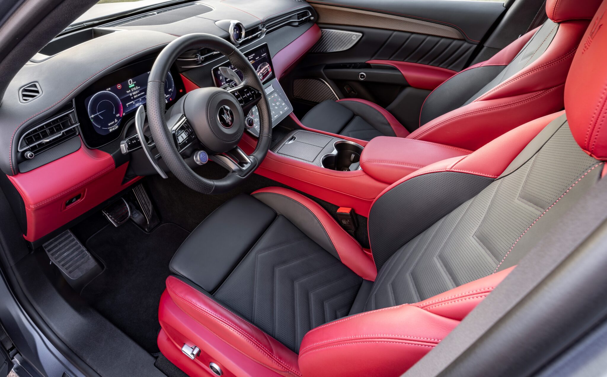 An image of an SUV's interior.