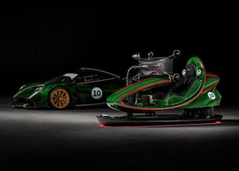 Simulatore Huayra R vs. Huayra R Laterale