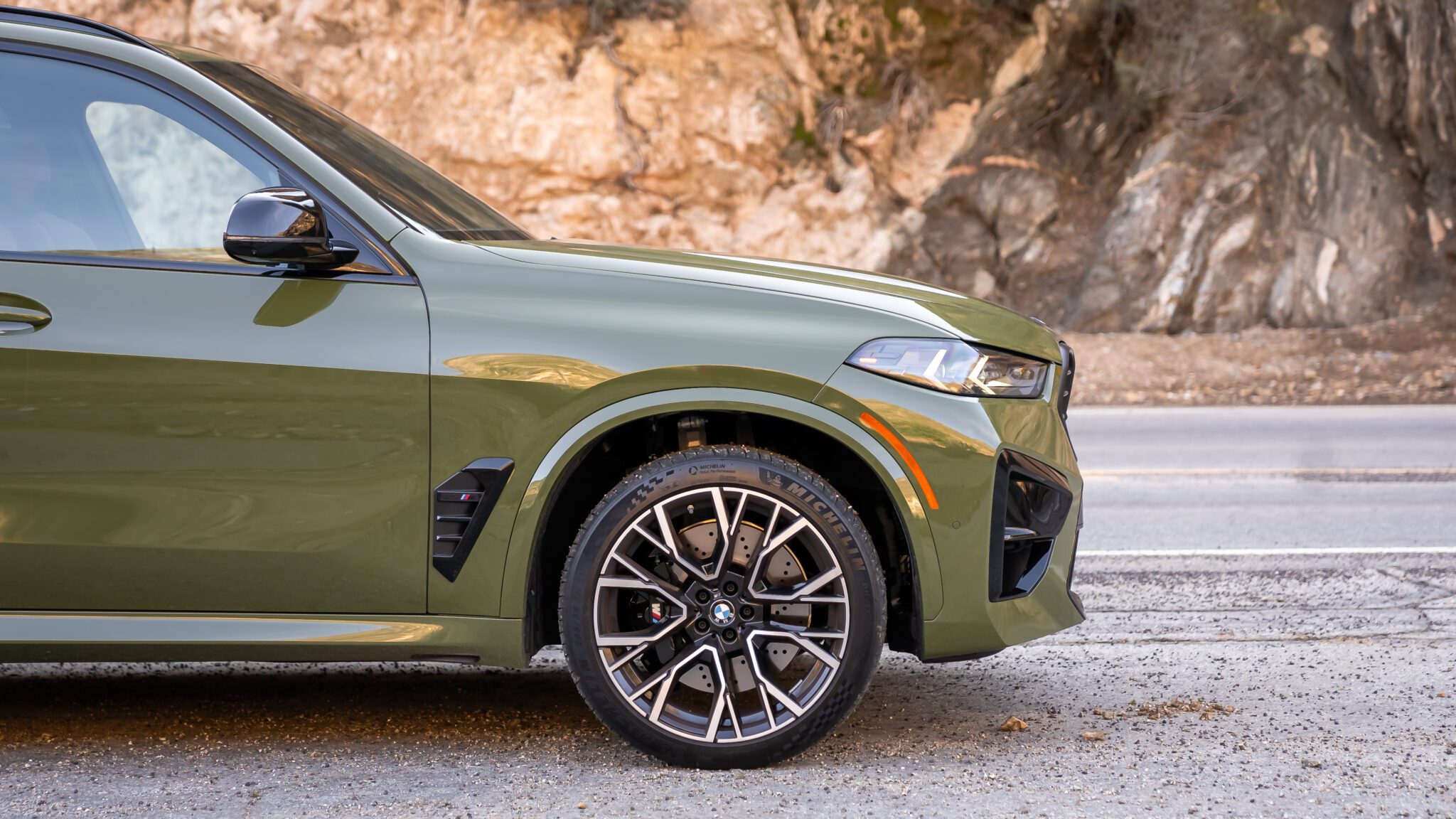 An image of a BMW X5 M Competition parked outdoors.