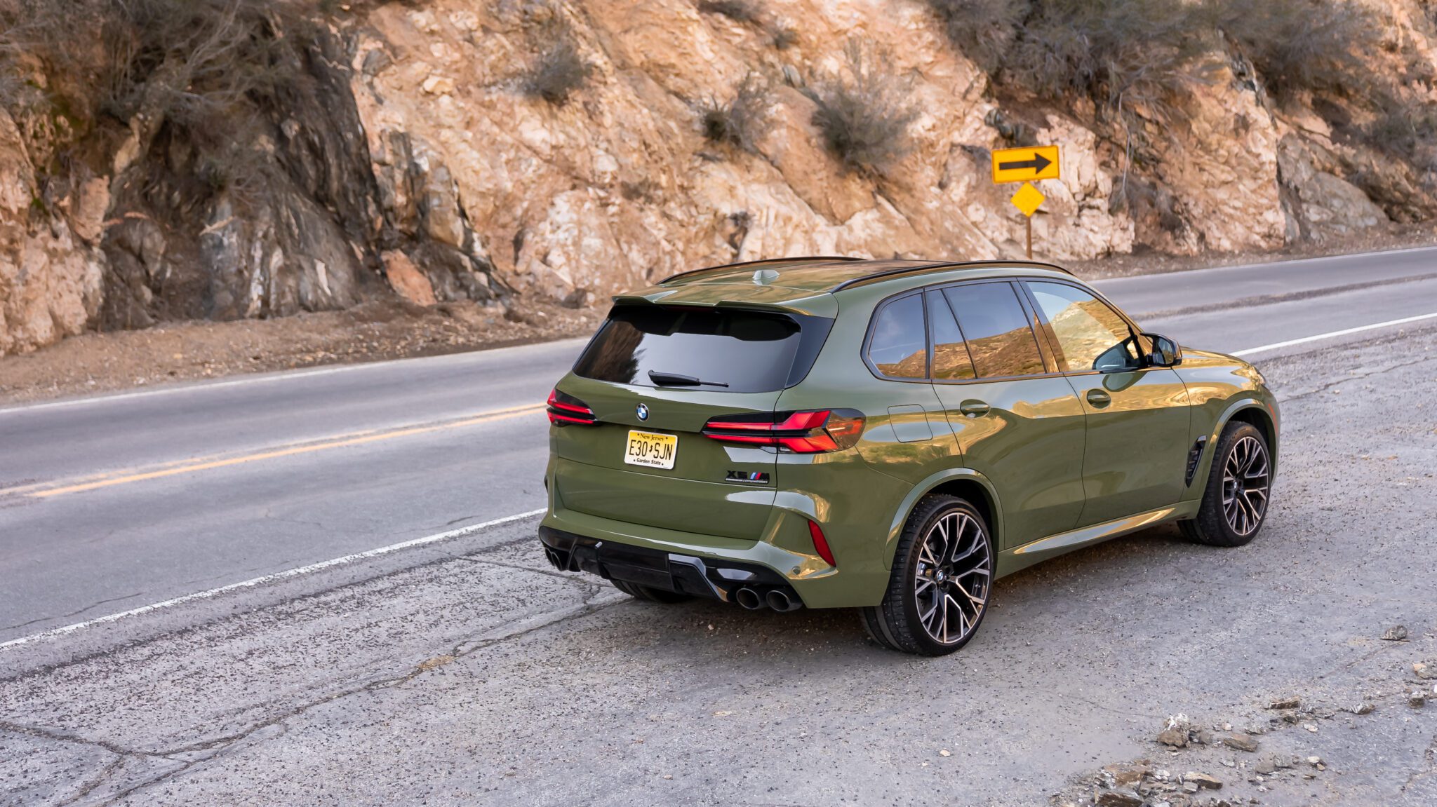 An image of a BMW X5 M Competition parked outdoors.