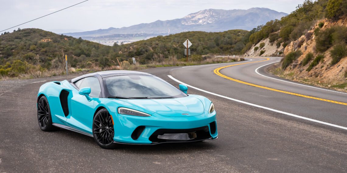 An image of a McLaren GT parked outdoors.