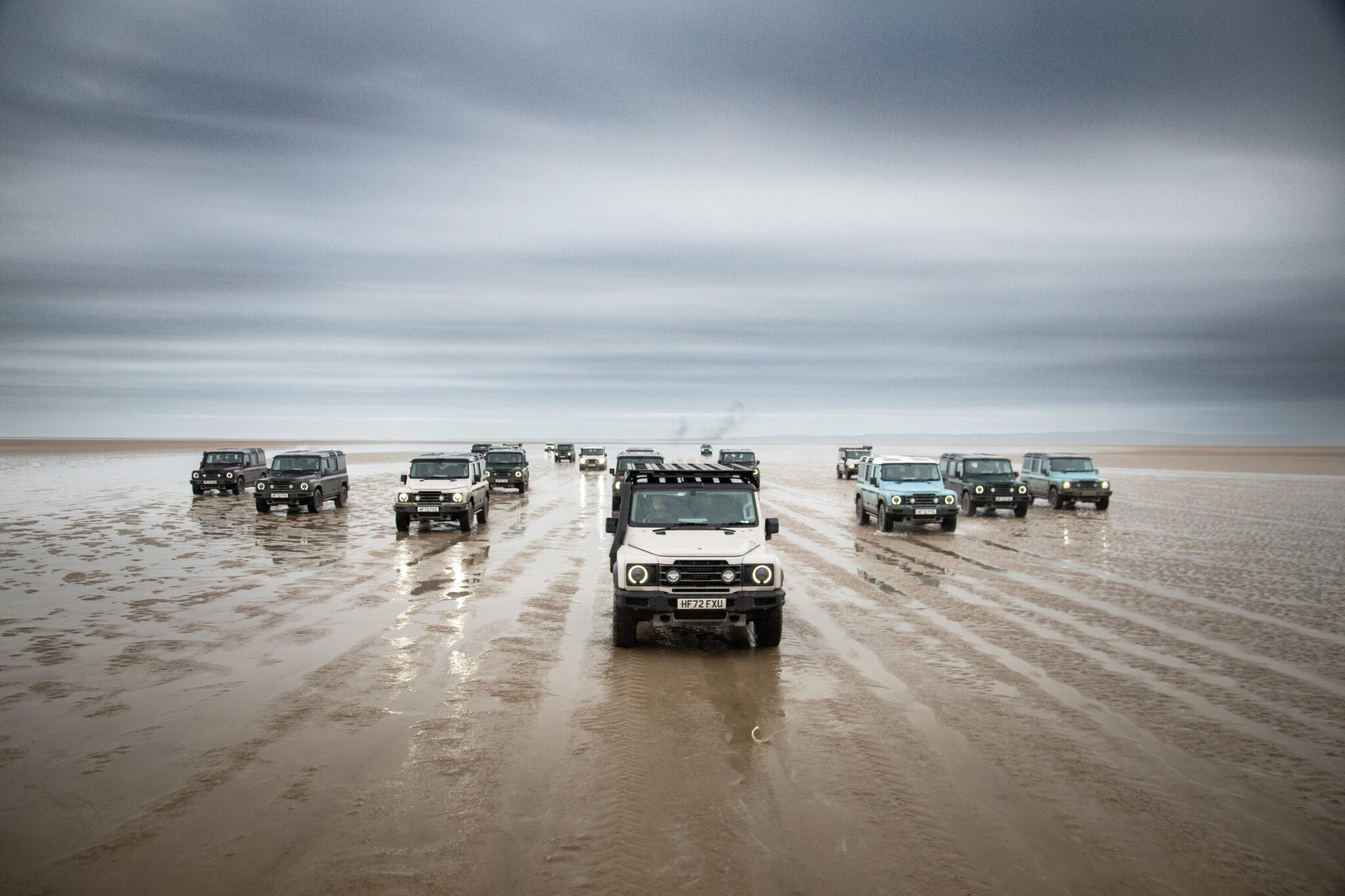 INEOS Grenadier Expedition 10 Heros Morcambe Bay crossing convoy