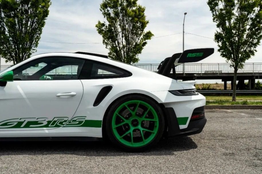 Two RARE 992 Porsche 911 GT3 RS Tribute Editions For Sale at Status ...