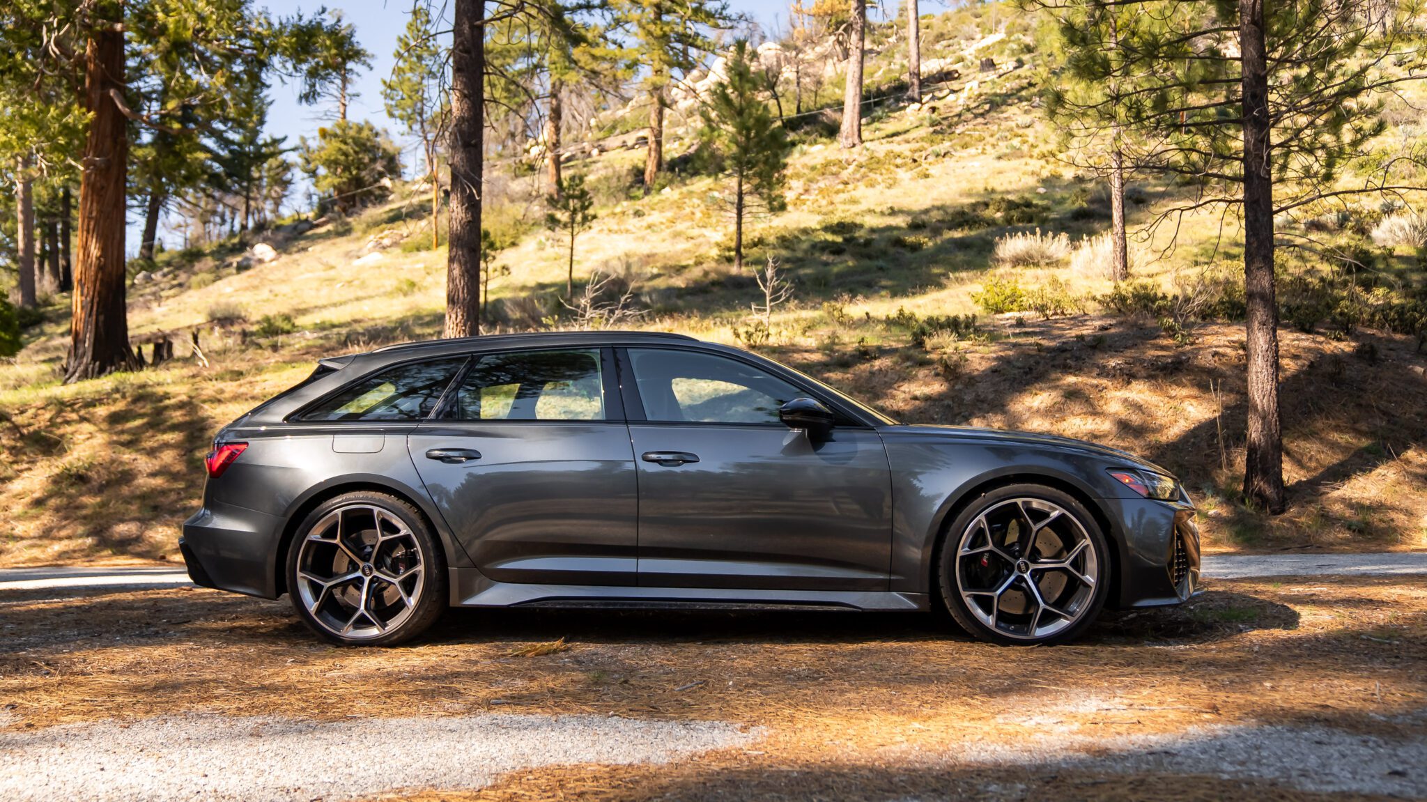 An image of an Audi RS6 Avant Performance parked outdoors.