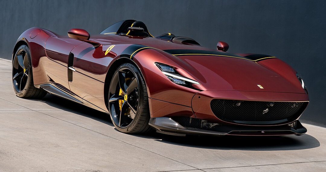 Ferrari of Fort Lauderdale Shows Off A RARE Monza SP1 Finished In Prugna Metallic