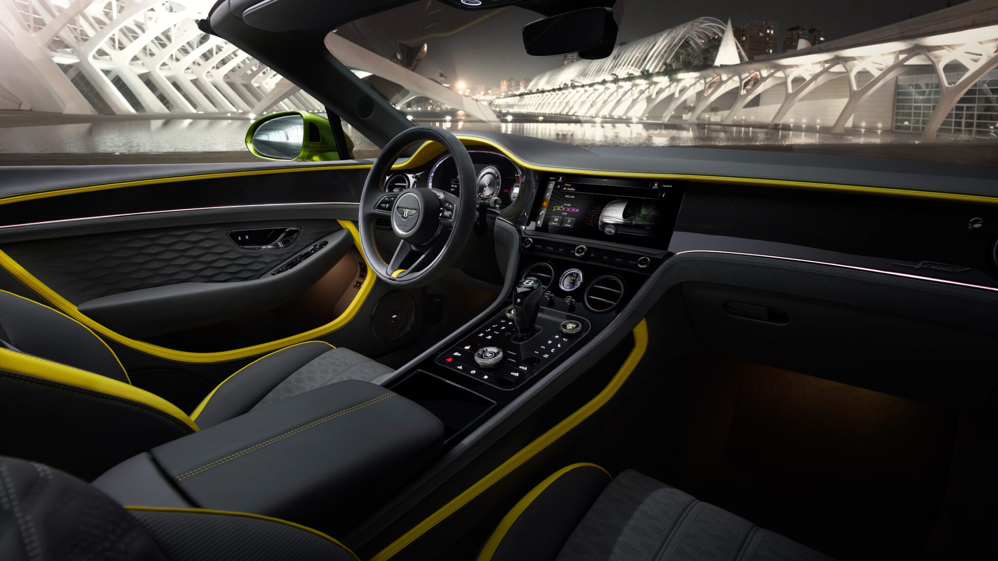 An image of a car's interior.