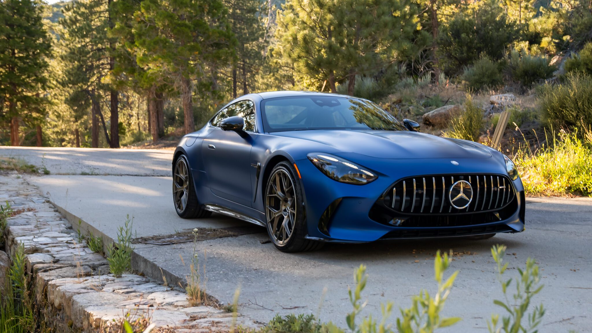 An image of a 2024 Mercedes-AMG GT 63 parked outdoors.