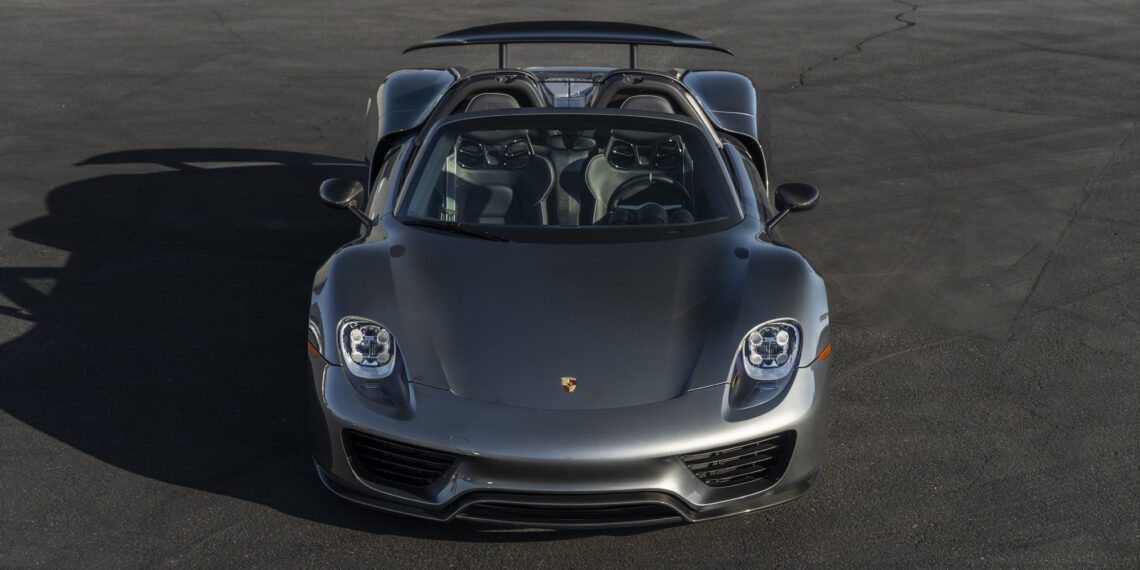 Broad Arrow Auction At Monterey: 2015 Porsche 918 Spyder Weissach