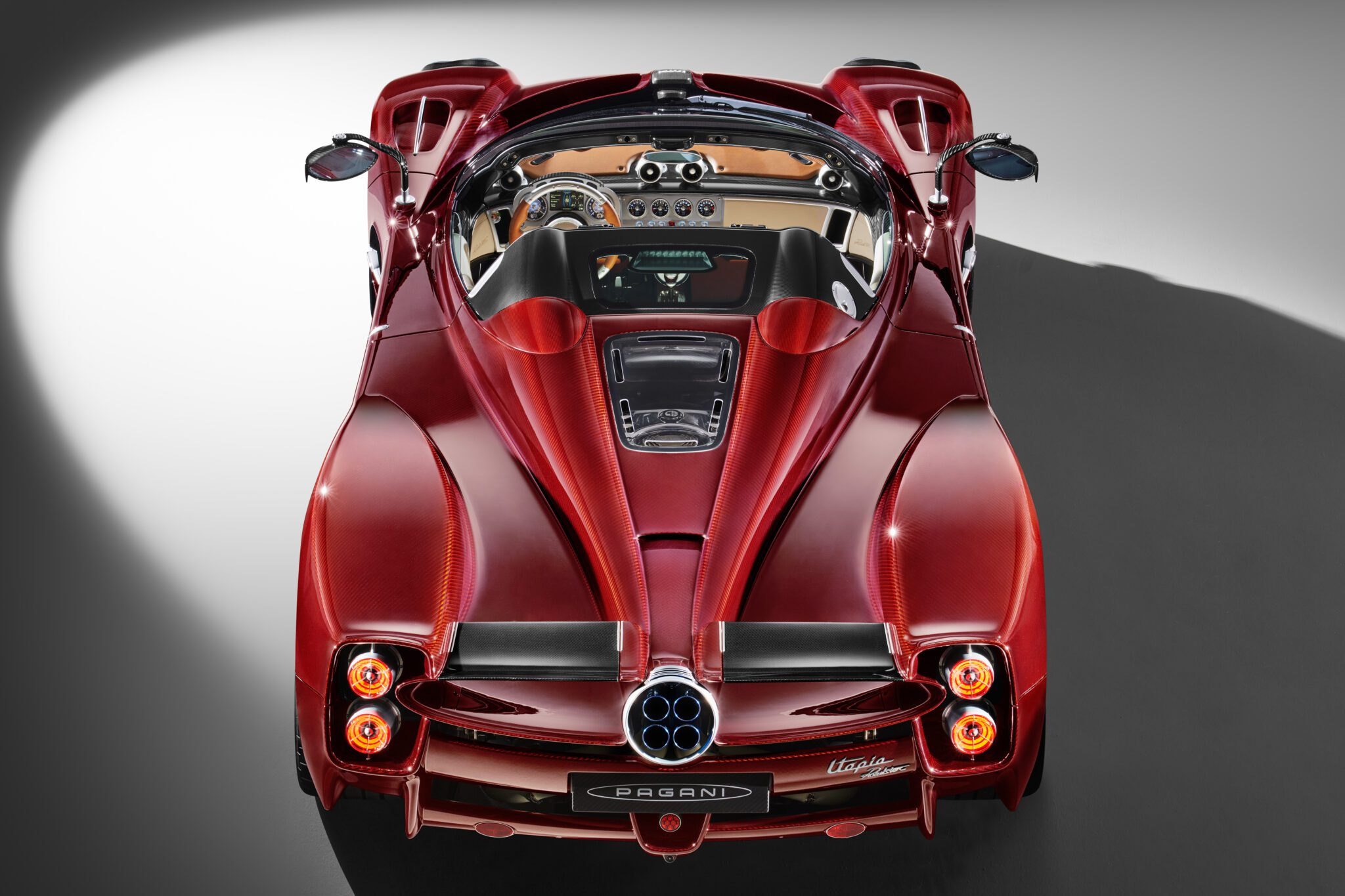 Pagani Utopia Roadster 010300 Posteriore alto