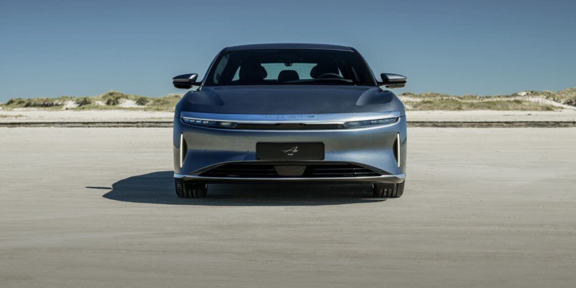 lucid air my25 front