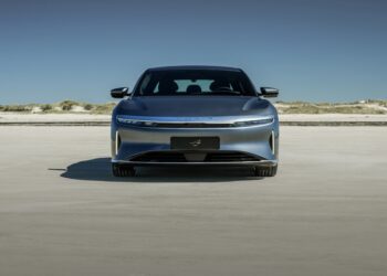 lucid air my25 front