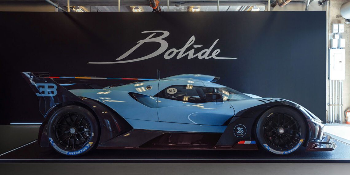 12 BUGATTI MCW T35 Bolide Laguna Seca