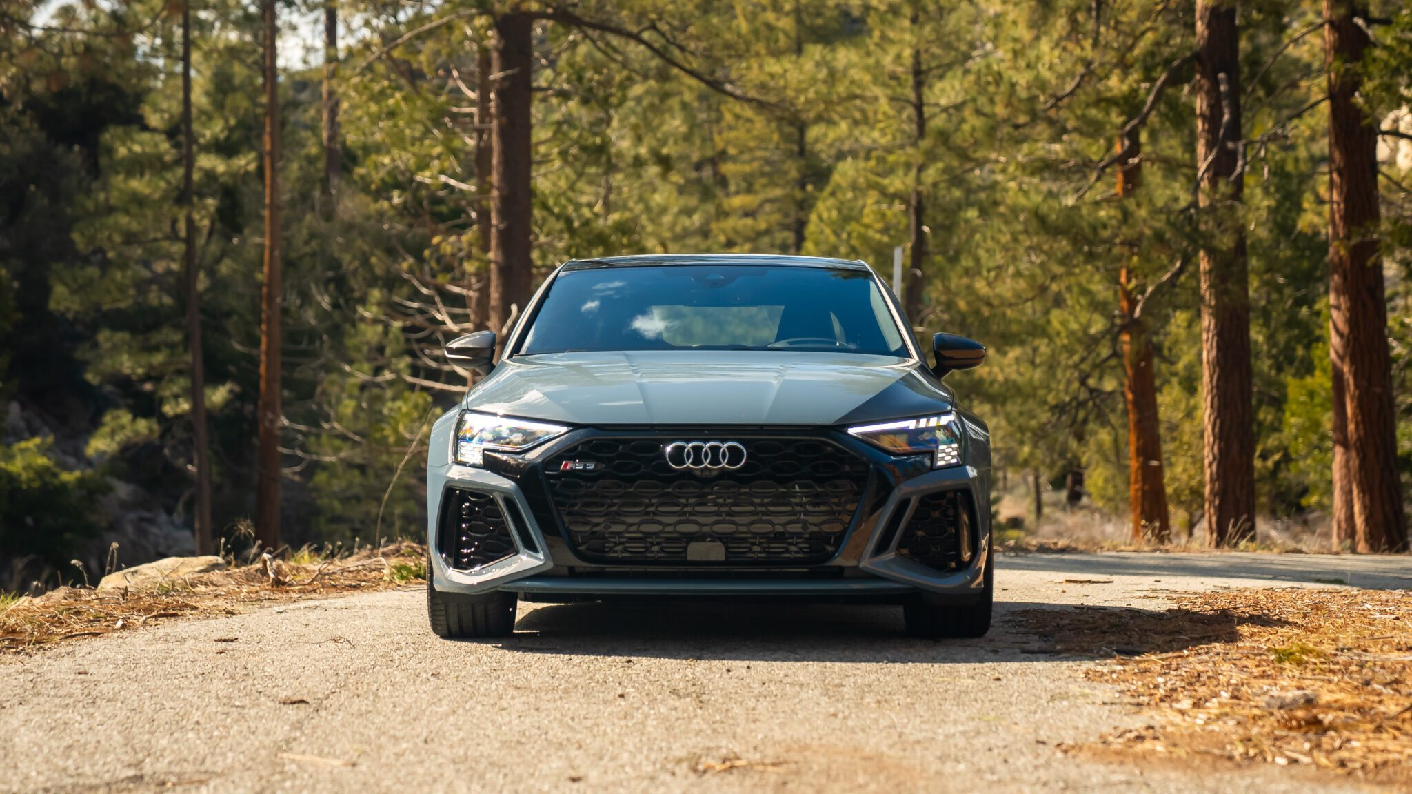 An image of an Audi RS 3 parked outdoors.