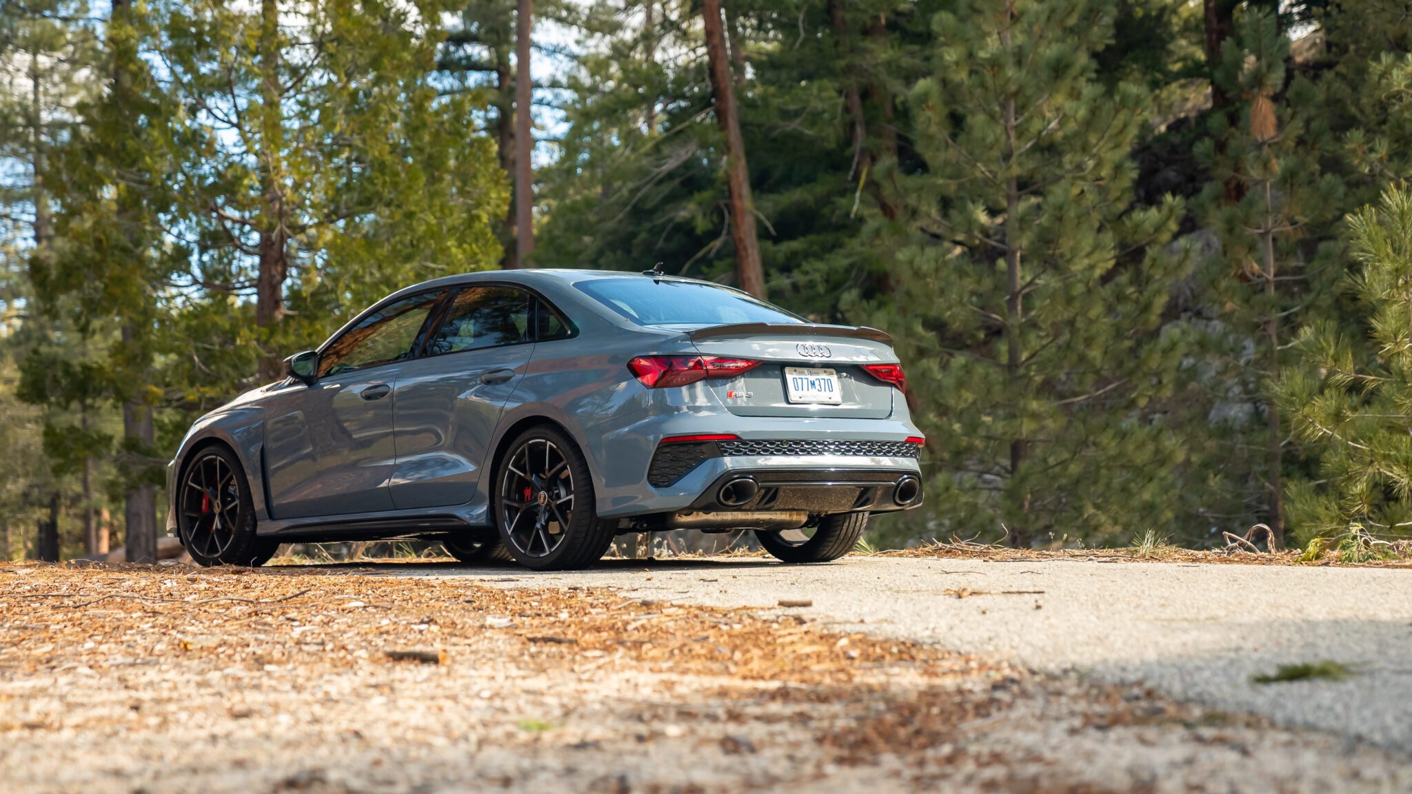 An image of an Audi RS 3 parked outdoors.