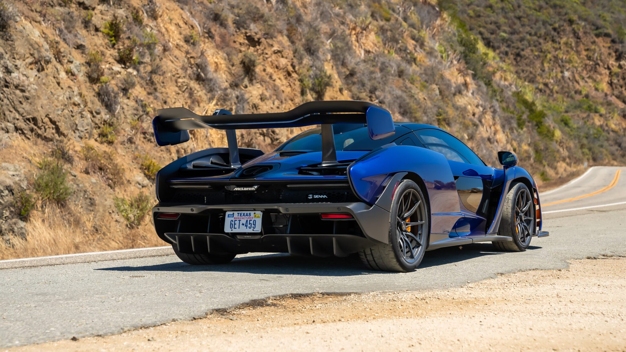 An image of a McLaren Senna parked outdoors.