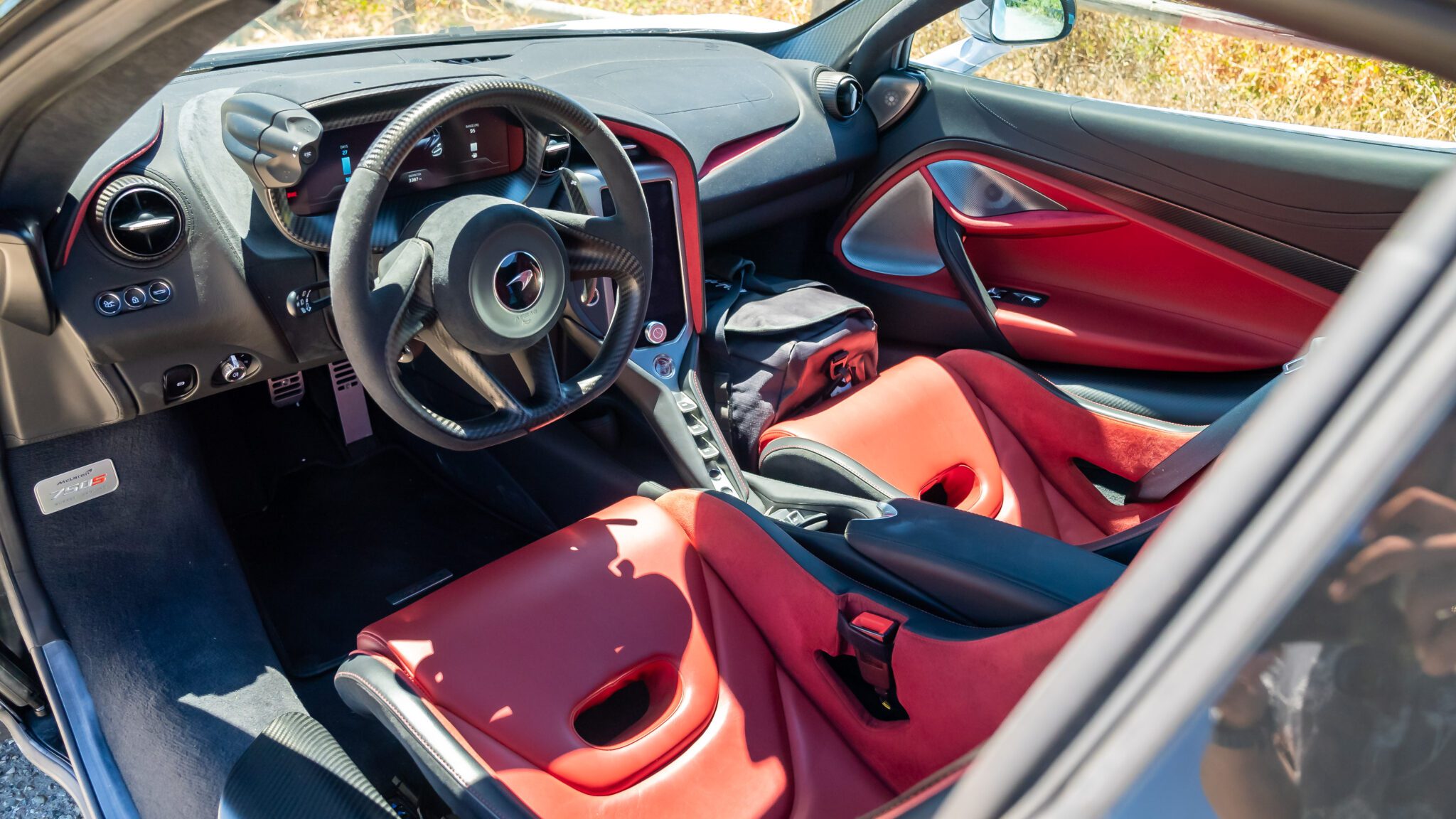 An image of a car's interior.