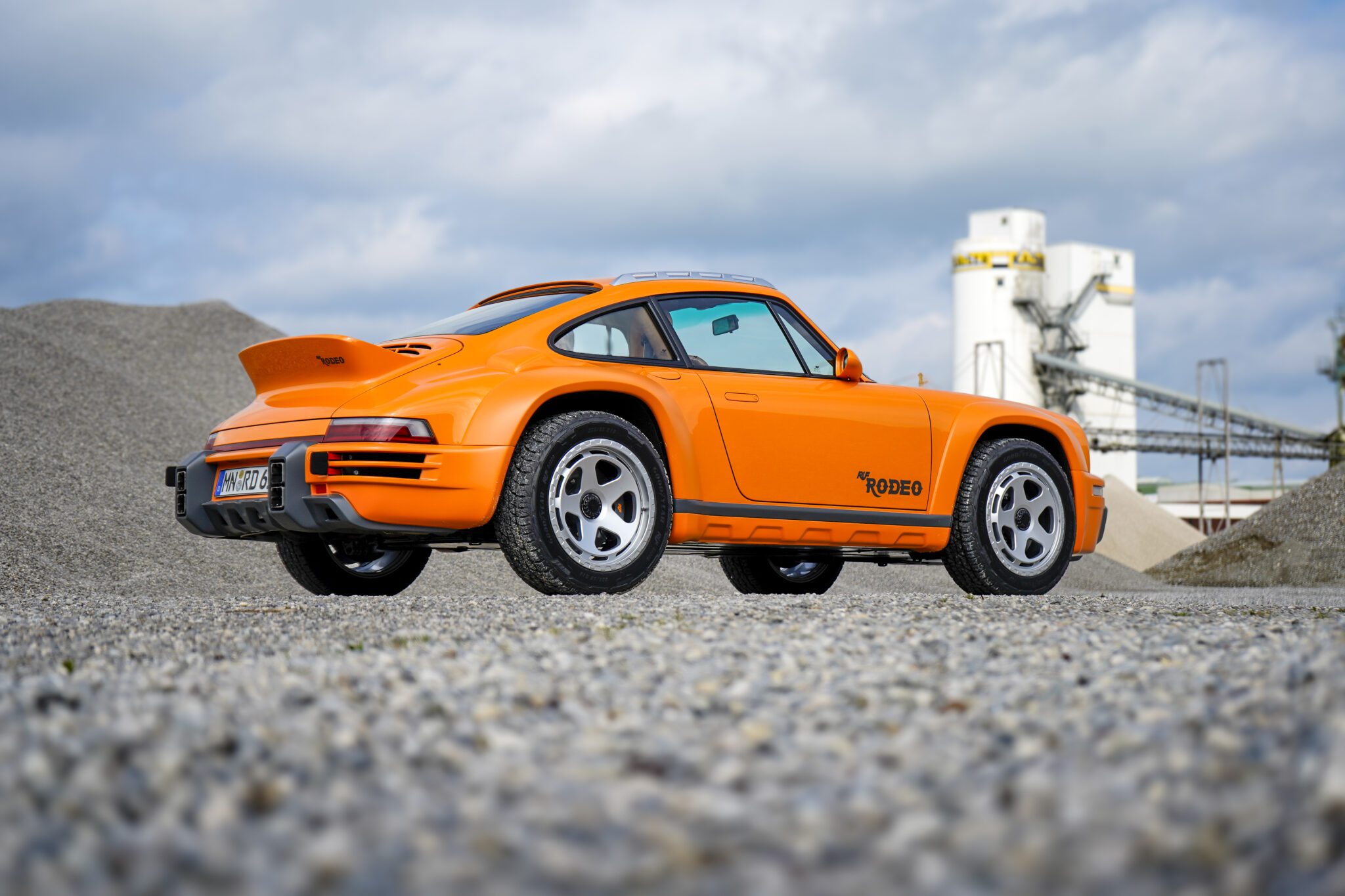 An image of a RUF Rodeo parked outdoors.