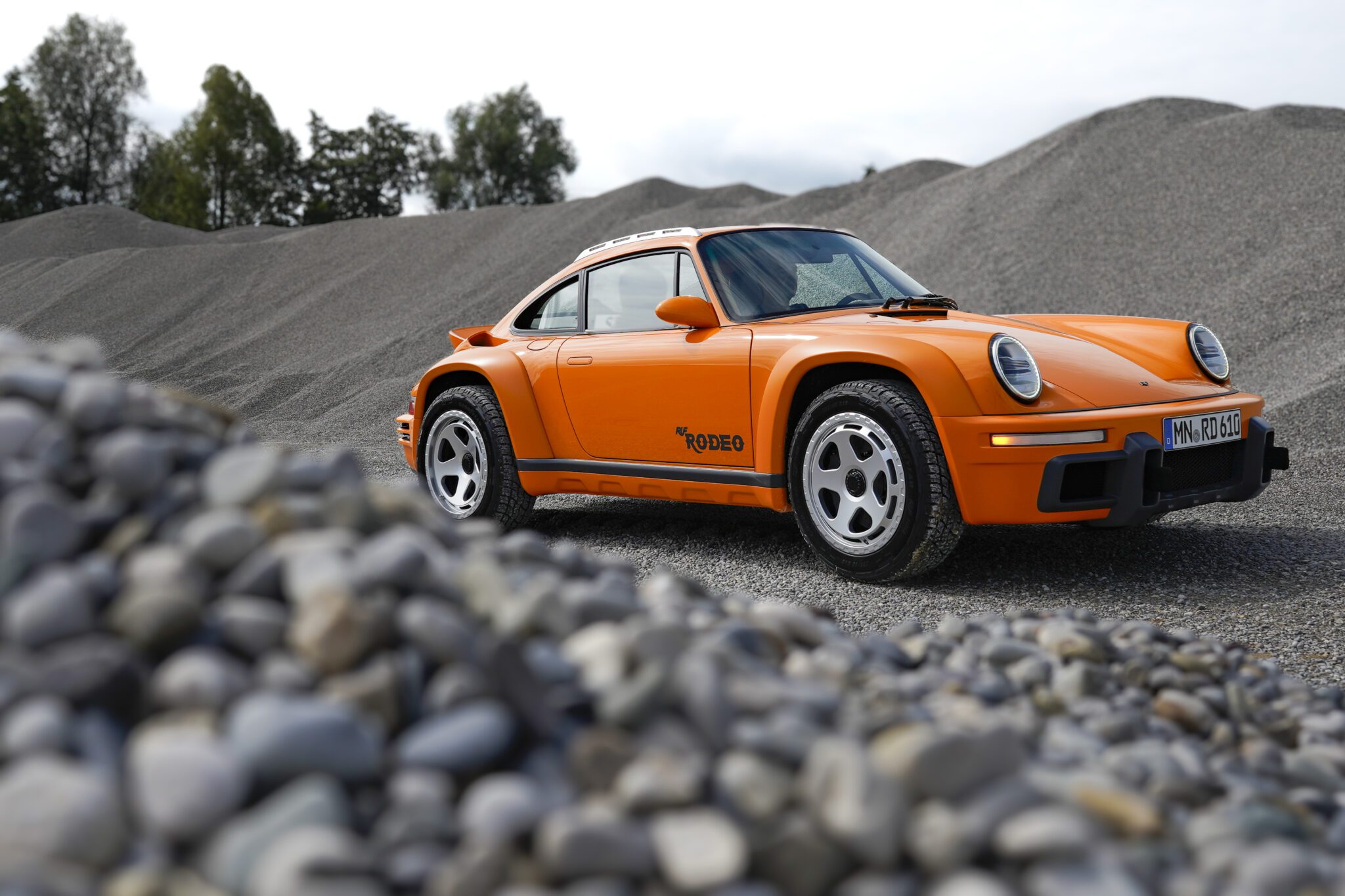 An image of a RUF Rodeo parked outdoors.