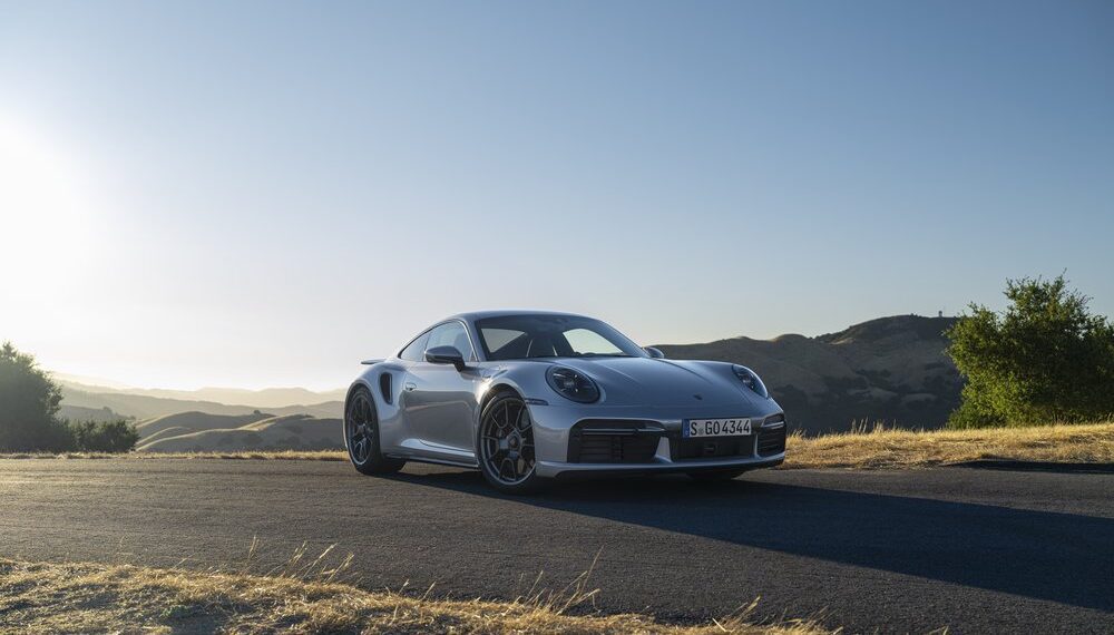 An image of a Porsche 911 Turbo parked outdoors.