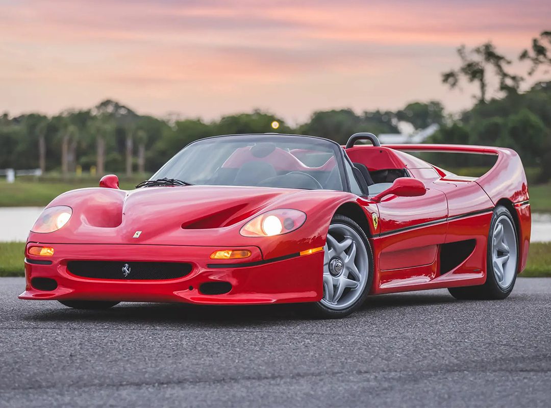 RM Sotheby s 5.5M Ferrari F50 Sale At Monterey Sets A New World Record